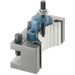 Tête de porte outils type D, Désignation : CD 32150, pour porte-outils à serrage rapide Type C, Hauteur de serrage de l'acier max. 32 mm