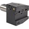 Porte-outils VDI forme AL à gauche pour outils de décolletage, VDI : 40, h1 32 mm, b1 85 mm, b2 : 42,5 mm, h5 : 43 mm, h6 : 41,5 mm, l1 : 44 mm