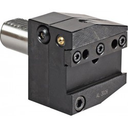 Porte-outils VDI forme AL à gauche pour outils de décolletage, VDI : 50, h1 32 mm, b1 100 mm, b2 : 50,0 mm, h5 : 43 mm, h6 : 45,0 mm, l1 : 44 mm