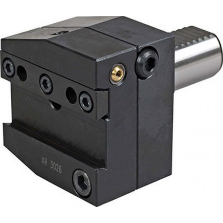 Porte-outils VDI forme AR à droite pour outils de décolletage, VDI : 30, h1 26 mm, b1 70 mm, b2 : 35 mm, h5 : 32 mm, h6 : 39 mm, l1 : 44 mm, l2 : 50 mm