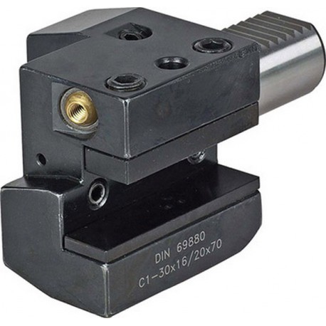 Porte-outils VDI axial C1 à droite, DIN 69880, VDI : 50, h1 32/25 mm, b1 100 mm, b2 : 50,0 mm, b3 : 26 mm, h5 : 35,0 mm, h6 : 60 mm, l1 : 100 mm