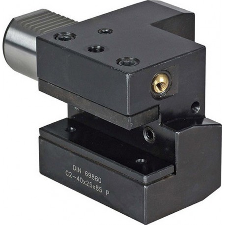 Porte-outils VDI axial C2 à gauche, DIN 69880 à gauche, VDI : 40, h1 25/20 mm, b1 85 mm, b2 : 42,5 mm, b3 : 25,5 mm, h5 : 32,5 mm, h6 : 48 mm