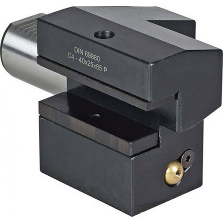 Porte-outils VDI axial C4 à gauche, inversé, DIN 69880, VDI : 50, h1 32/25 mm, b1 105 mm, b2 : 55,0 mm, b3 : 30,5 mm, h6 : 50,0 mm, h7 : 60 mm, l1 : 100 mm