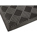 Tapis d'entrée en caoutchouc 9mm Turtle 1500x900mm noir