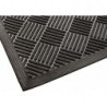 Tapis d'entrée en caoutchouc 9mm Turtle 1500x900mm noir
