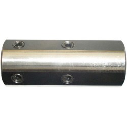 Douille de réduction, cylindrique, Ø extérieur : 40 mm, Ø d'alésage 10 mm, Long. totale 80 mm