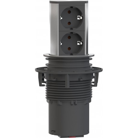 Colonne prise ELEVATOR 1xCEE7/3 2xEuro Strom 2,0m AEH