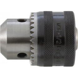 Mandrin trois mors de perceuse clé Prima à emmanchement conique, Capacité de serrage : 0,5-8,0 mm, Fixation B12, Ø extérieur 29,5 mm, Taille de clé : S1