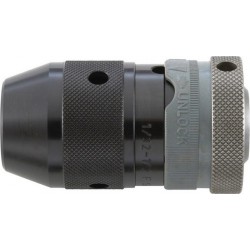Mandrin standard à serrage rapide, résistant au perçage à percussion, Capacité de serrage : 1,0-13,0 mm, Fixation B12, Ø extérieur 42,8 mm