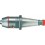 Mandrin de perceuse court pour rotation à droite / à gauche, modèle de précision, DIN 2080, Capacité de serrage d1 : 0,5-13,0 mm, ISO 50, Ø extérieur 50 mm