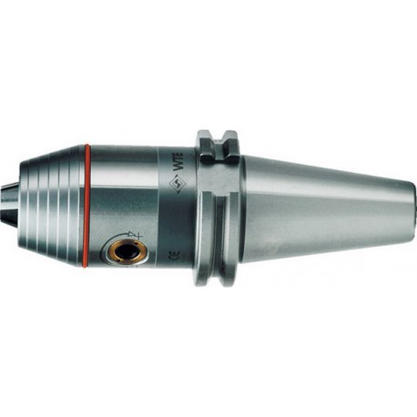 Mandrin de perceuse court pour rotation à droite / à gauche, modèle de précision, DIN 69871 A, Capacité de serrage d1 : 2,5-16,0 mm, ISO 40