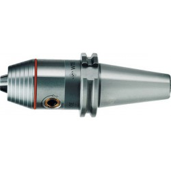 Mandrin de perceuse court pour rotation à droite / à gauche, modèle de précision, DIN 69871 A, Capacité de serrage d1 : 2,5-16,0 mm, ISO 50