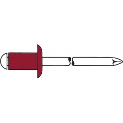 Rivet Nickel-cuivre/A2 4,8 x35mm Gesipa(Par 100)
