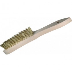 Brosse métallique Poils laiton 3rangées CircumPRO