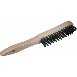 Brosse métallique Poils acier 4rangées CircumPRO