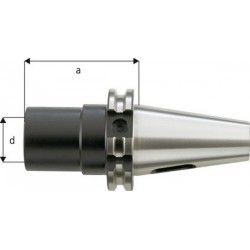 Douille de réduction DIN 69871, CM intérieur : 2, SK extérieur 40, a 50 mm, d : 32 mm