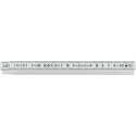 Mètre pliant plastique Blanc 1m/13mm SB CircumPRO