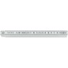 Mètre pliant plastique Blanc 2m/16mm SB CircumPRO