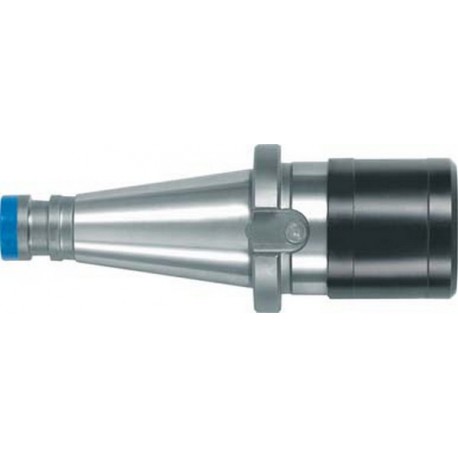 Mandrin de taraudage à changement rapide avec compensation de Long. élastique, DIN 2080, forme A, pour taraud M3-M12, Tige SK 40