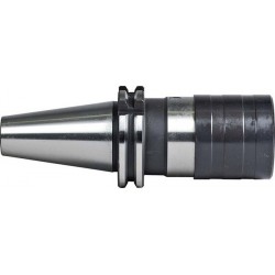 Mandrin de taraudage à changement rapide avec compensation de Long. élastique, DIN 69871, forme A, pour taraud M14-M33, Tige SK 40