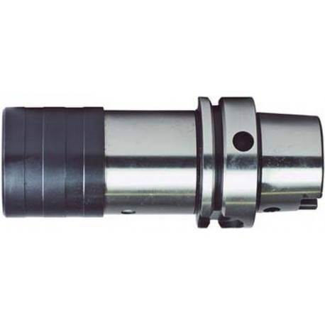 Mandrin de taraudage à changement rapide et compensation de Long. élastique, tige HSK. DIN 69893, pour taraud M6-M20, Tige HSK 100