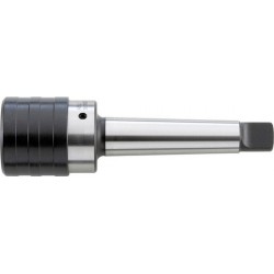 Mandrin de taraudage à changement rapide et compensation de Long. élastique, tige MK, DIN 228-B, pour taraud M3-M12, Queue CM 2