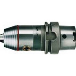 Mandrin de perceuse CNC avec arrosage central, Capacité de serrage : 0,5-13,0 mm, HSK 100, Ø extérieur 50 mm, Long., ouvert : 111 mm, Long., fermé : 117 mm
