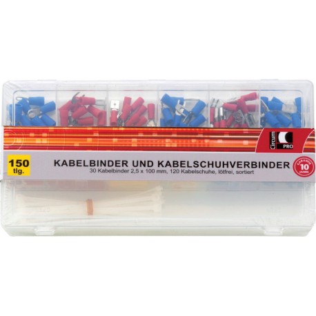 Assortissement cosses 150 pièces CircumPRO