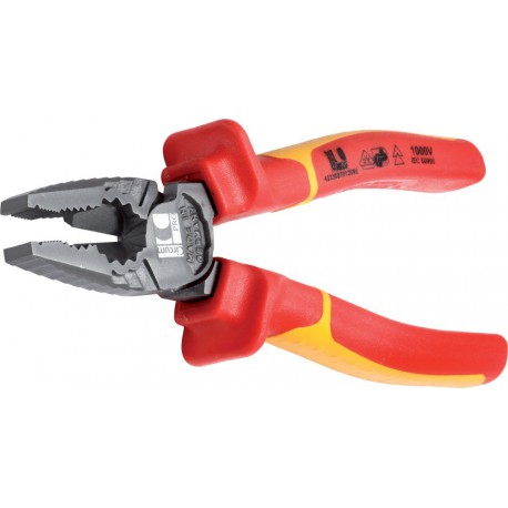 Pince multi usage VDE 180mm 2K-Huelle CircumPRO