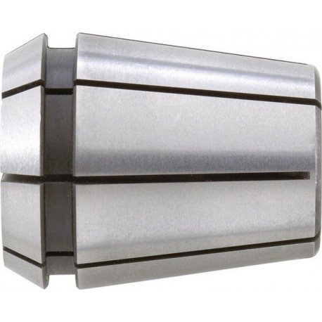 Pince de serrage ER16, DIN 6799 B, quatre pans femelle, pour taraud, Ø de la tige : 7 mm, Ø extérieur 17 mm, Long. totale 27,5 mm