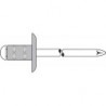 Rivet Alu Acier Tête grosse. 4 x 13 mm Gesipa(Par 500)