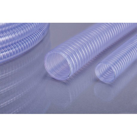 Tuyau aspiration APDatec 27transp. 19x3,5mm 25m