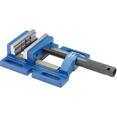 Etau pour perceuse, modèle léger, Taille : 2, Larg. : des mors 100 mm, Capacité de serrage 92 mm, Distance entre fentes : 125 mm, Poids : 4,3 kg