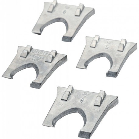 Jeu de cales en métal 4 pièces Acier/BoisCircumPRO