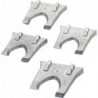 Jeu de cales en métal 4 pièces Acier/BoisCircumPRO
