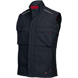 Gilets thermique 1786 555, Taille 3XL,noir/gris foncé