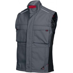 Gilets thermique 1786 555, Taille XL,gris foncé/noir
