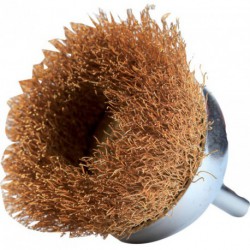 Brosse Poils acier SB 50mm ondulé C-PRO