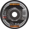 Disque de coupe FT24 125 x 2,0mm Rhodius(Par 25)