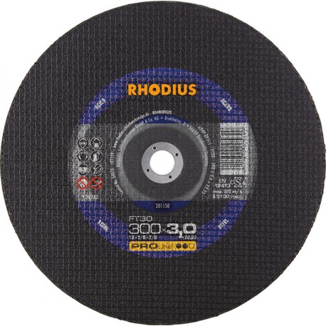 Disque de coupe FT30 300 x 3,0mm Rhodius(Par 25)