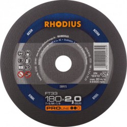 Disque de coupe FT33 180 x 2,0mm Rhodius(Par 25)