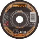 Disque de coupe FT38 125 x 2,0mm Rhodius(Par 25)