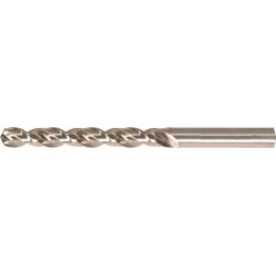 Foret hélicoïdal avec queue cylindrique, en acier à coupe rapide à 5 % de cobalt, type VA, DIN 338, surface sans revêtement, Ø h8 : 10,00 mm