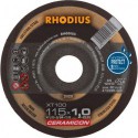 Disque de coupe XT100 115 x 1,0mm Rhodius(Par 25)