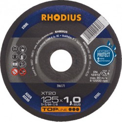 Disque de coupe XT20 125 x 1,0mm Rhodius(Par 50)
