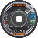 Disque de coupe XT24 125 x 1,0mm Rhodius(Par 50)