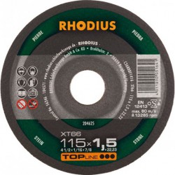 Disque de coupe XT66 115 x 1,5mm Rhodius