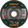 Disque de coupe XT66 115 x 1,5mm Rhodius