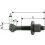 Vis pour rainures en T, Larg. : de rainure : 28 mm, Ø de filetage x Long. M24 x 100 mm, Matériaux traité pour classe de résistance 8.8