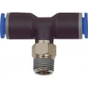 Connecteur en T B-Ser.R1/8 a.plastique D8